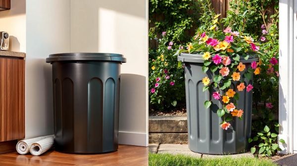 Comment choisir et intégrer une grande poubelle dans votre maison ou votre jardin