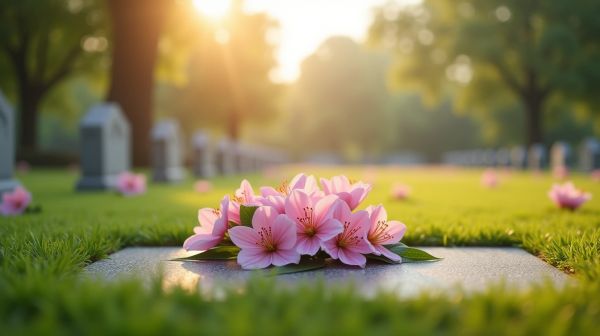 Fleurs artificielles pour cimetière : résistantes et élégantes pour honorer vos proches