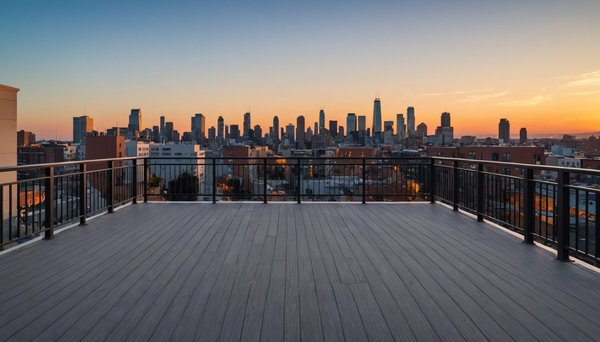 Clôture composite : sécurité et esthétique pour votre toit-terrasse